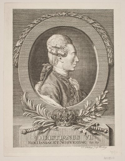 Christian VII av Andreas Støttrup