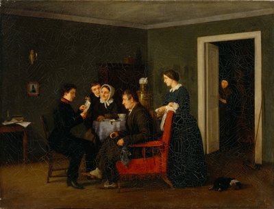 Glädjebrev, 1858 av Andrei Andreyevich Popov