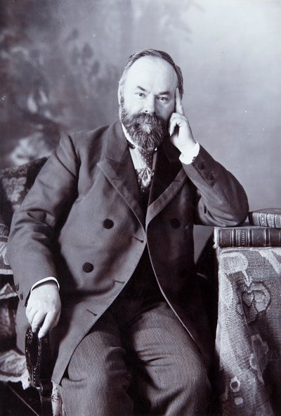 Pyotr Shchukin, rysk konstsamlare, c1890-c1900 av Andrei Osipovich Karelin