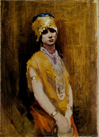 En dansare, slutet av 1800-talet. av Andrei Petrovich Ryabushkin