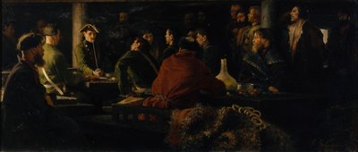 Peter I:s leksaksarmé, 1892 av Andrei Petrovich Ryabushkin