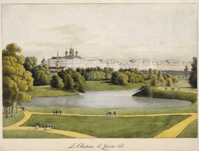 Katarinapalatset i Tsarskoye Selo, 1821-1822 av Andrei Yefimovich Martynov
