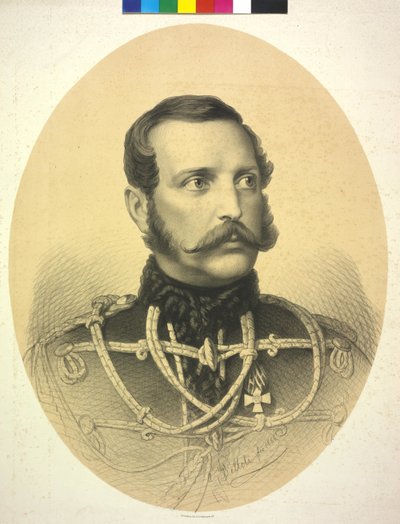 Kejsare av Ryssland Alexander II av Andrej Franzowitsch Belloli