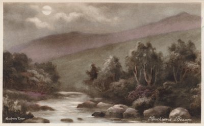 Dartmoor: Buckland Beacon (färgfoto) av Andrew Beer