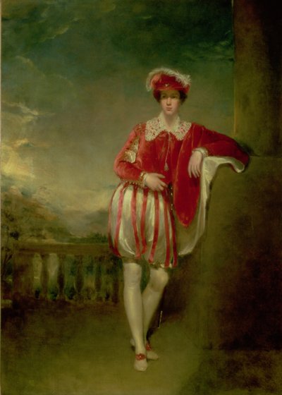 Skådespelaren William Henry West Betty (1791-1874) av Andrew Geddes