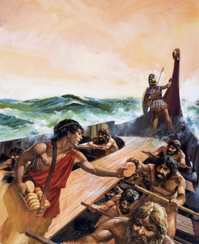 Atensk trireme av Andrew Howat