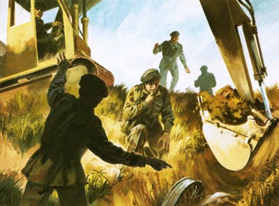 Upptäckten av Parry Thomas bil Babs i Pendine-sanden av Andrew Howat