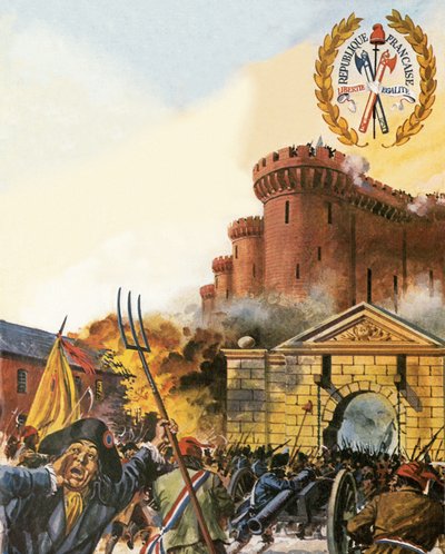 Stormning av Bastiljen av Andrew Howat