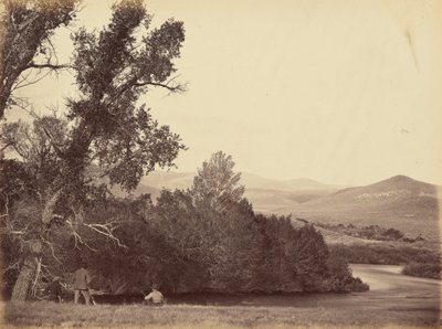 Plåt 20. Laramie-flodens källa,1869 (foto) av Andrew Joseph Russell