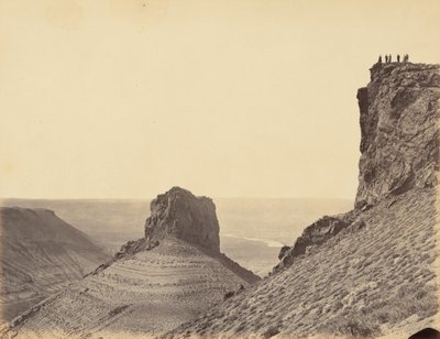 Plåt 23. På bergen vid Green River,1869 (foto) av Andrew Joseph Russell