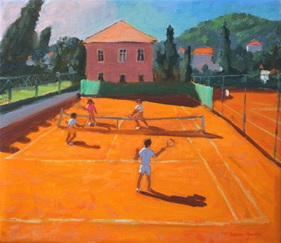 Clay Court Tennis, Lapad, Kroatien, 2012, av Andrew Macara