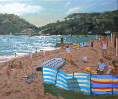 Cricket, 2010 (olja på duk) av Andrew Macara