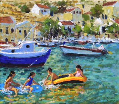 Kul i jollar, Symi, Grekland av Andrew Macara