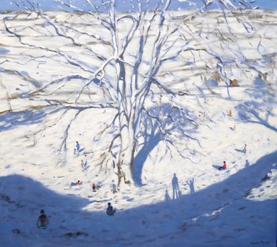 Hillside, Elton nära Rowsley, 2008 av Andrew Macara