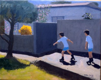 Rollerskaters av Andrew Macara