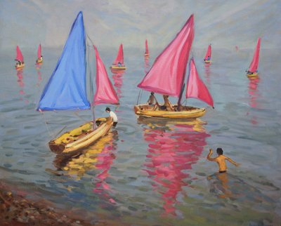 Seglarskola, Bognor Regis, 2012, av Andrew Macara
