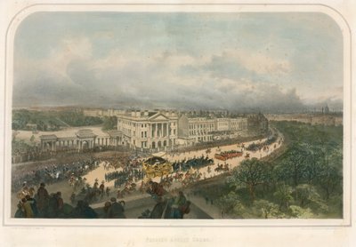 Parad förbi Apsley House, Hyde Park Corner, Piccadilly, London av Andrew Maclure