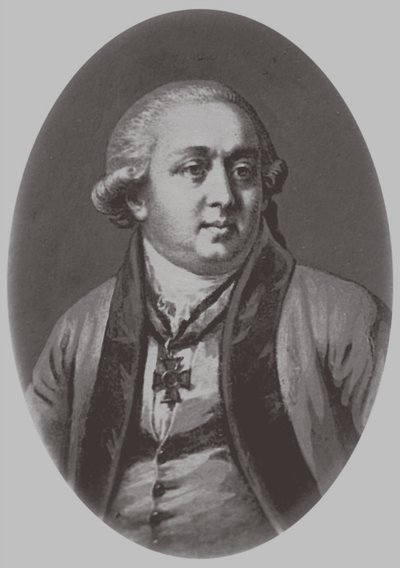 Porträtt av arkitekten Ivan Yegorovich Starov 1745-1808, 1870 av Andrey Mikhaylovich Lushev