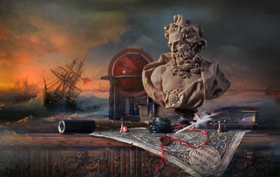 Sjöfartsstudie: Stormiga hav av Andrey Morozov