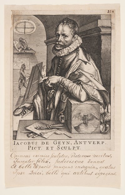 Jacob de Gheyn II av Andries Stock