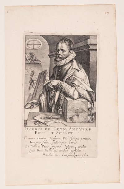Jacob de Gheyn II av Andries Stock