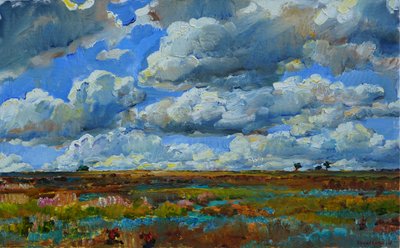 Big Sky-landsbygden av Andrii Kutsachenko