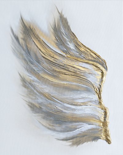 Elegant Gold Wing av Anete Purina-Purite