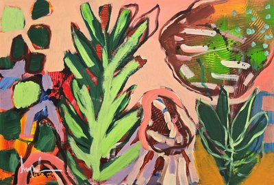 Livfulla botaniska former av Angela Maritz