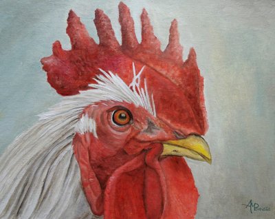 Färgglatt tupphuvud av Angeles M. Pomata