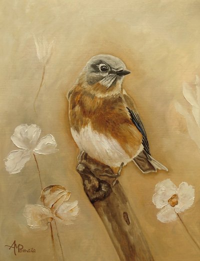 Ömma fåglar och blommor av Angeles M. Pomata