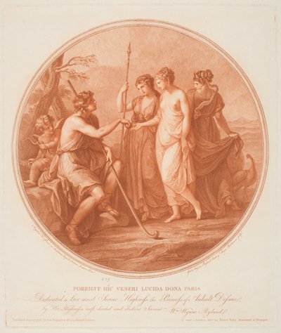 Parisdomen av Angelica (after) Kauffman