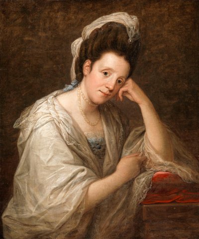 Porträtt av fru Helen (Dorothea Daniel) (d. 1806) av Angelica Kauffmann