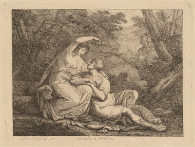 Rinaldo och Armida av Angelica Kauffmann