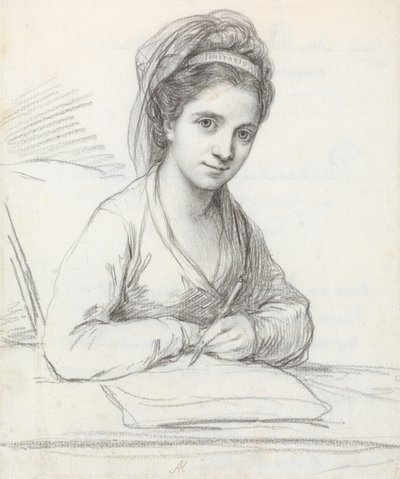 Självporträtt av Angelica Kauffmann
