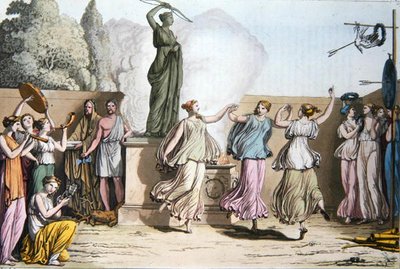 Delian Dance, illustration från 
