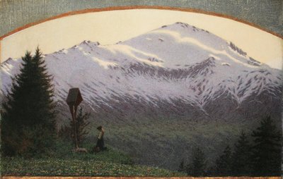 Hej kvällens Maria 1910. av Angelo Morbelli