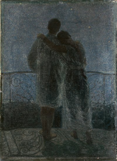 Dröm och verklighet, 1905 av Angelo Morbelli