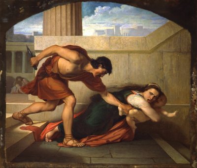 Massakern på de oskyldiga, 1860-1861 av Angelo Visconti