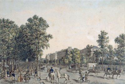 Grands Boulevards 1804 av Angelo after Garbizza