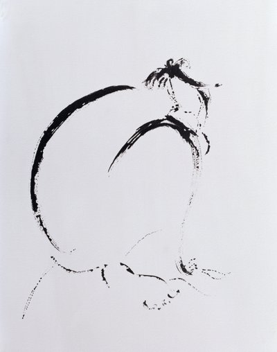 Folded Naken Midnight, 2006 av Angie Kenber