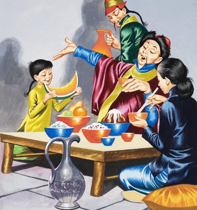 Aladdin och hans underbara lampa av Angus McBride