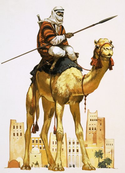 Arab på kamel av Angus McBride