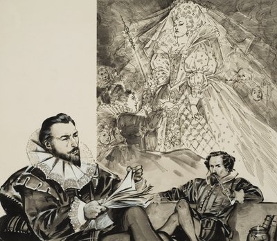 Faerie Queene (gouache på papper) av Angus McBride