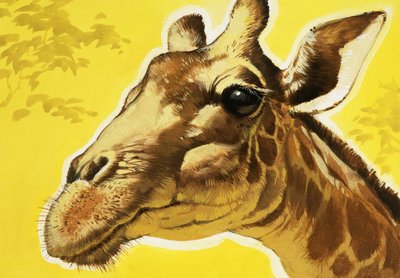 Giraffens huvud av Angus McBride