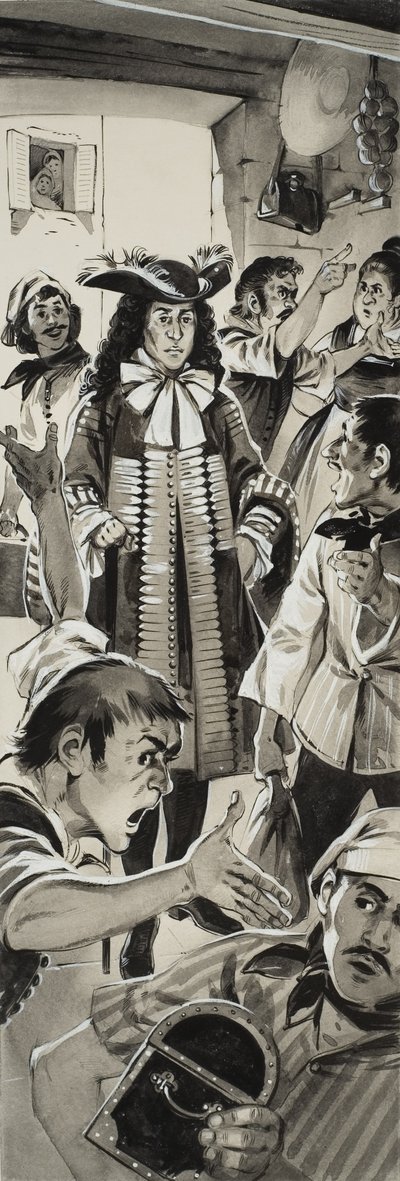 Grand Tour (gouache på papper) av Angus McBride