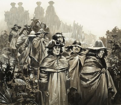 Män i regnet av Angus McBride