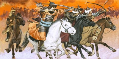 Mongoliska ryttare av Angus McBride