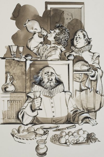 Servants (gouache på papper) av Angus McBride