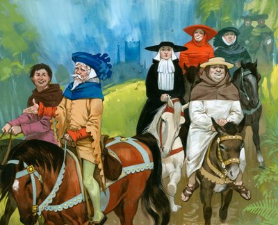 Pilgrimerna från Canterbury av Angus McBride
