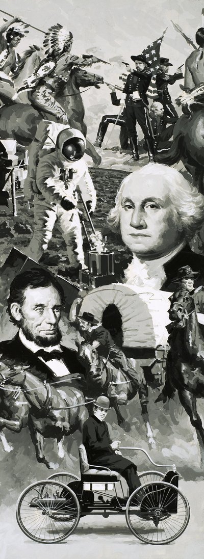 The Making of America montage av Angus McBride